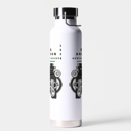 Bouteille D'eau Fun Eye Care Professionnel Phoropter (Gauche)