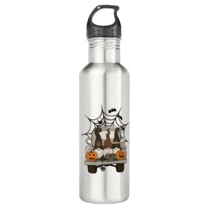 Bouteille D'eau Fun Halloween Designs Halloween Gnomes sur un