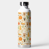 Bouteille D'eau Fun Orange Fall Motif (Droite)