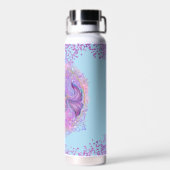 Bouteille D'eau Fun Pink sirène par Renee Lavoie (Arrière)