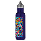 Bouteille D'eau Fun Whimsic Psychedelic Voilier (Droite)