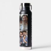 Bouteille D'eau Funcle | Fun Uncle personnalisé Année 4 photo noir (Avant)