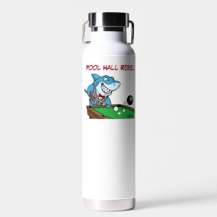 Bouteille d'eau Funny Billiards Shark