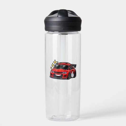 Bouteille d'eau Funny Car 600ml (Extérieur)