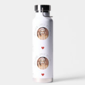 Bouteille D'eau Funny Face Photo Saint Valentin Soutien émotionnel (Gauche)