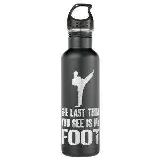 Bouteille D'eau Funny Martial Arts Karate 