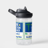 Bouteille D'eau Funny Novelty Doctor Nurse Collection d'urine pers (Arrière Complet)