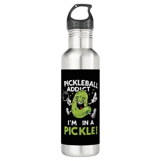 Bouteille D'eau Funny-Pickleball (Devant)