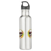 Bouteille D'eau **Funny Skull With Sunglasses – Cartoon Laughing S (Dos)