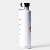 Bouteille D'eau Funny Sloth 'I can't Adult Today' Hydrate Tracker (Plage)