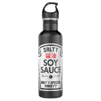 Bouteille D'eau Funny Soy Sauce Group Condiments Halloween Costume