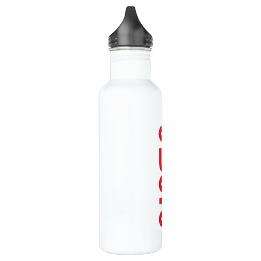 Bouteille D'eau Fusée cirque Iconique NASA blanc 24 oz (Gauche)