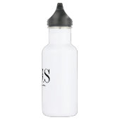 Bouteille D'eau Futur Mme Bride Bridal Party Water Bottle (Droite)