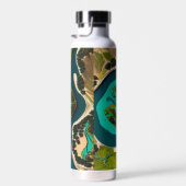 Bouteille D'eau Futuristic Marshlands (Plage)