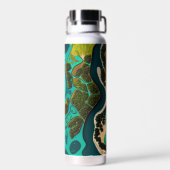Bouteille D'eau Futuristic Marshlands (Arrière)