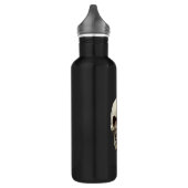 Bouteille D'eau Galet d'hockey dans le crâne (Gauche)