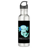 Bouteille D'eau Gamesolotl Axolotl Gamer (Devant)