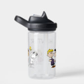 Bouteille D'eau Gang d'arachides | Ajouter Votre Nom (Arrière Complet)