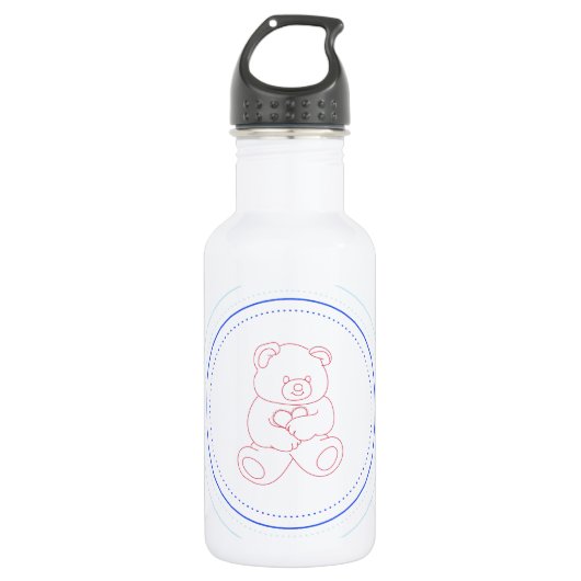Bouteille D'eau Garçon Teddy Bear (Devant)