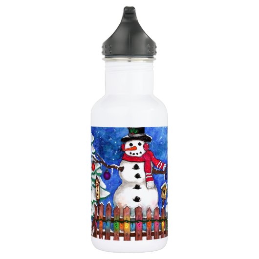 Bouteille D'eau Garden Snowman (Droite)