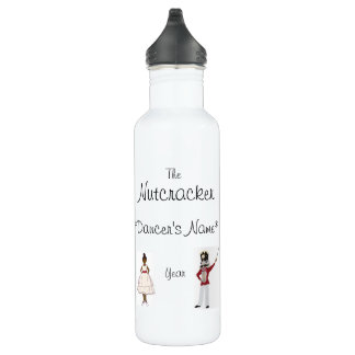 Bouteille D'eau Gardien de ballet Nutcracker personnalisé sans sak