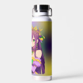 Bouteille D'eau Gâteau Anime Mardi Gras King (Arrière)