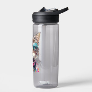 Bouteille D'eau  Gato Cool con Lentes 