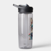 Bouteille D'eau  Gato Cool con Lentes  (Droite)