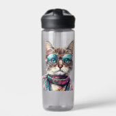 Bouteille D'eau  Gato Cool con Lentes  (Extérieur)