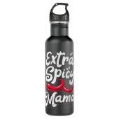 Bouteille D'eau Gay Furries fier d'être différents fursuit heureux (Devant)