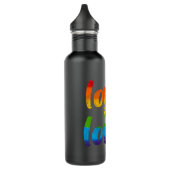 Bouteille D'eau Gay pride Rainbow LGBT L'amour est l'amour Pullove (Gauche)