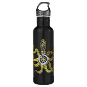 Bouteille D'eau Gears Steampunk Octopus Kraken