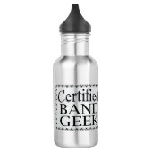 Bouteille D'eau Geek de bande agréé (Gauche)