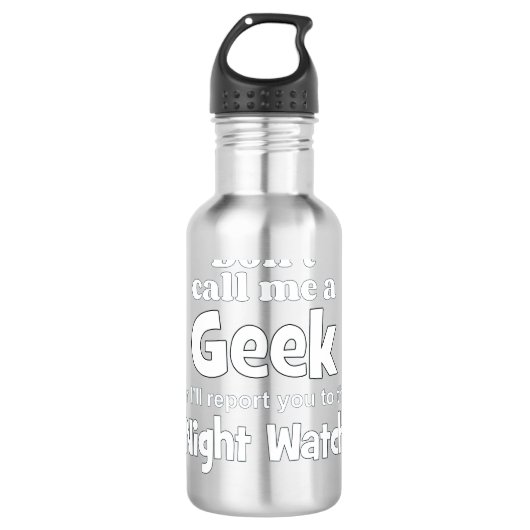 Bouteille D'eau Geek Night Watch wf (Devant)