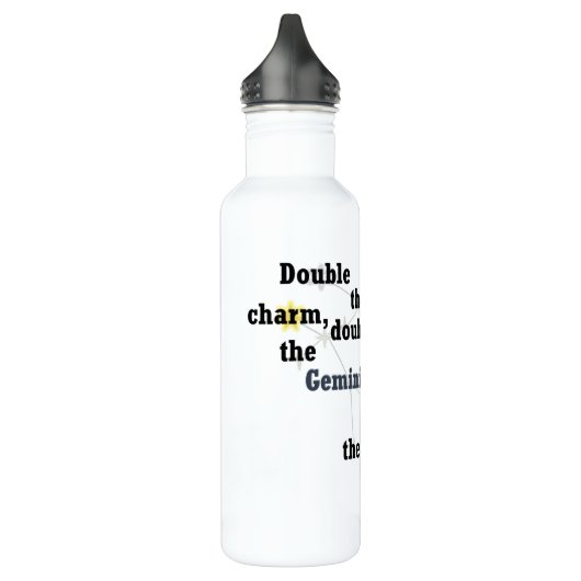Bouteille D'eau Gemini Fun & Inspiration Design pour un usage quot (Gauche)