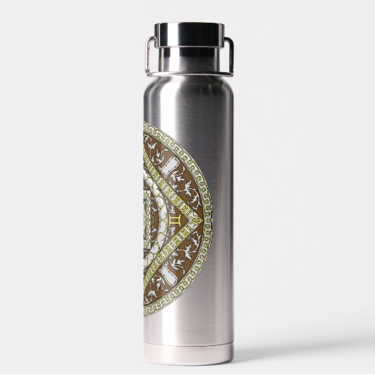 Bouteille D'eau Gemini Mandala (Arrière)