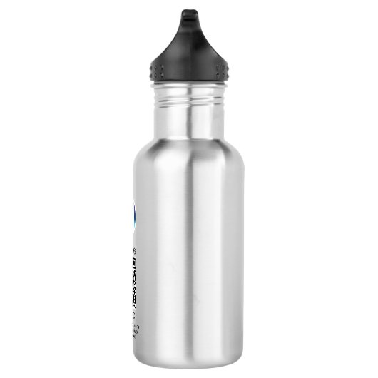Bouteille D'eau Générateur de code QR & Logo Site Web d'entreprise (Droite)