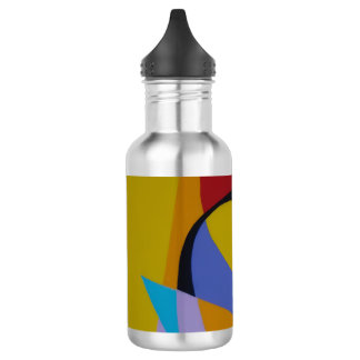 Bouteille D'eau Geometric Arcade Inspired Water Bottle