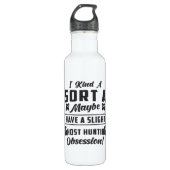 Bouteille D'eau Ghost Hunter Ghost Hunting Obsession Paranormal (Devant)