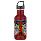 Bouteille D'eau Giggle Animal Elephant Comics Vintages (Devant)