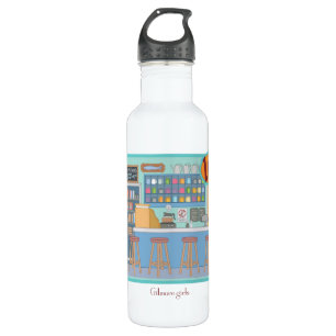 Bouteille D'eau Gilmore Girls Luke's Diner Graphic