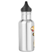 Bouteille D'eau Giraffe avec noeud dans le cou (Gauche)