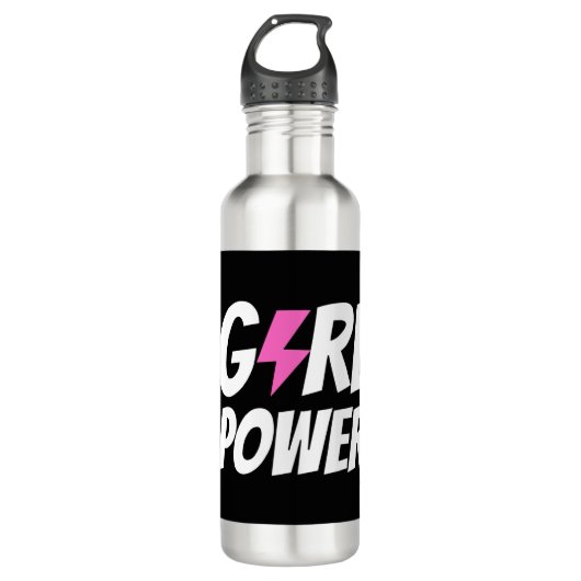 Bouteille D'eau Girl Power (Devant)