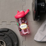 Bouteille D'eau Girls Jote Pink Farm Tractor École pour enfants<br><div class="desc">Cette conception moderne et mignonne de bouteille d'eau pour enfants comprend un tracteur agricole rose avec un mouton, un cochon, des poulets, du blé et de la vache, avec de la place pour vous d'ajouter votre nom de fille dans la typographie lunatique. Le cadeau de retour à l'école pour l'animal...</div>