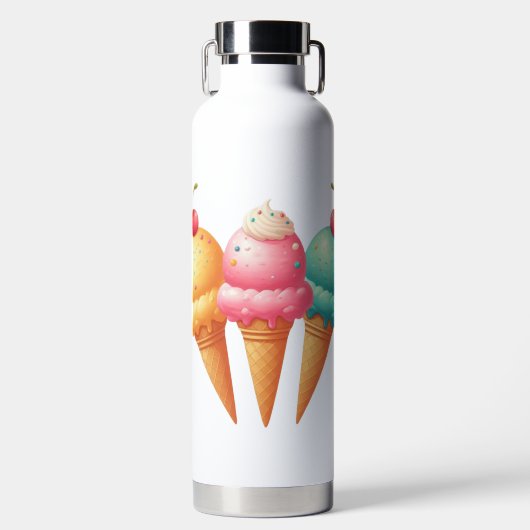 Bouteille D'eau Glace colorée (Avant)