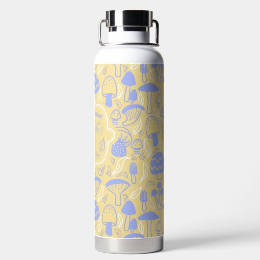 Bouteille D'eau Glacière de crème de lavande de champignons (Plage)