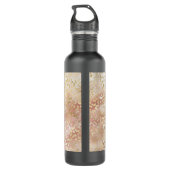 Bouteille D'eau Glam Gold Rose (Dos)