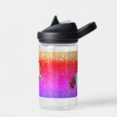 Bouteille D'eau Glittery Rainbow Unicorn (Gauche)
