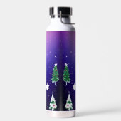 Bouteille D'Eau Glitzy À Thème Noël (Gauche)