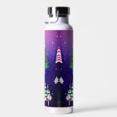 Bouteille D'Eau Glitzy À Thème Noël (Plage)